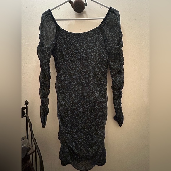New Hollister long-sleeve mesh bodycon dress - Picture 9 of 15